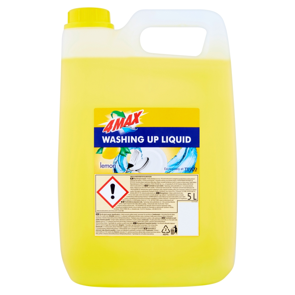 4 max Washing Up Liquid lemon