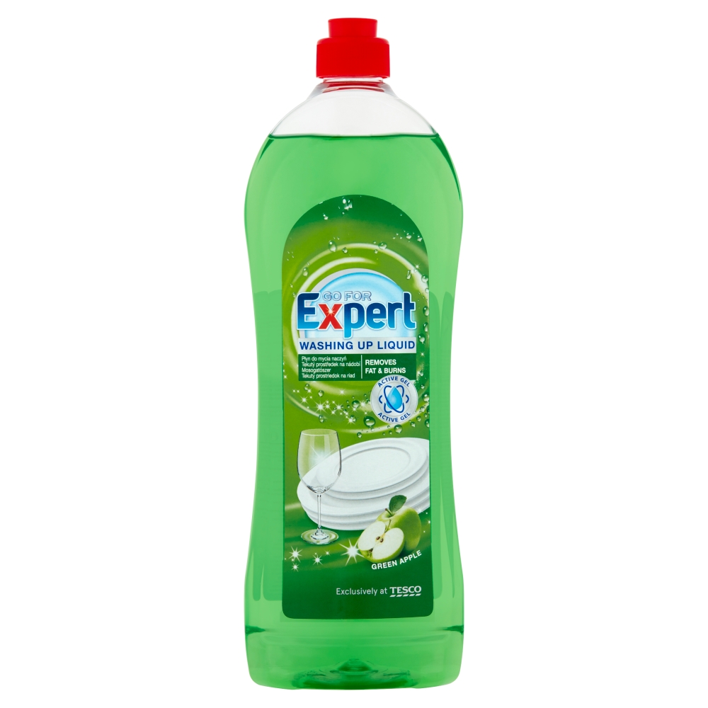 Go For Expert Washing Up Liquid (active gel) - Green Apple