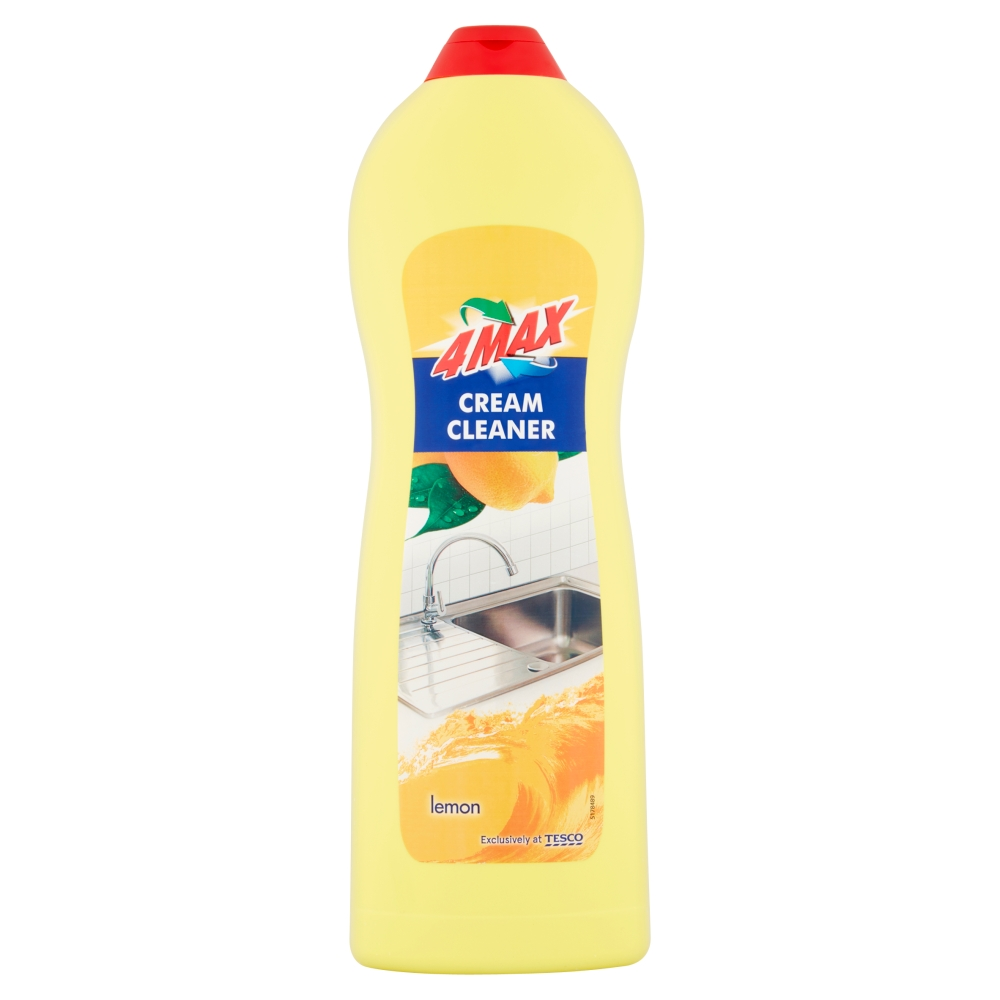 4MAX Cream Cleaner Lemon 1L