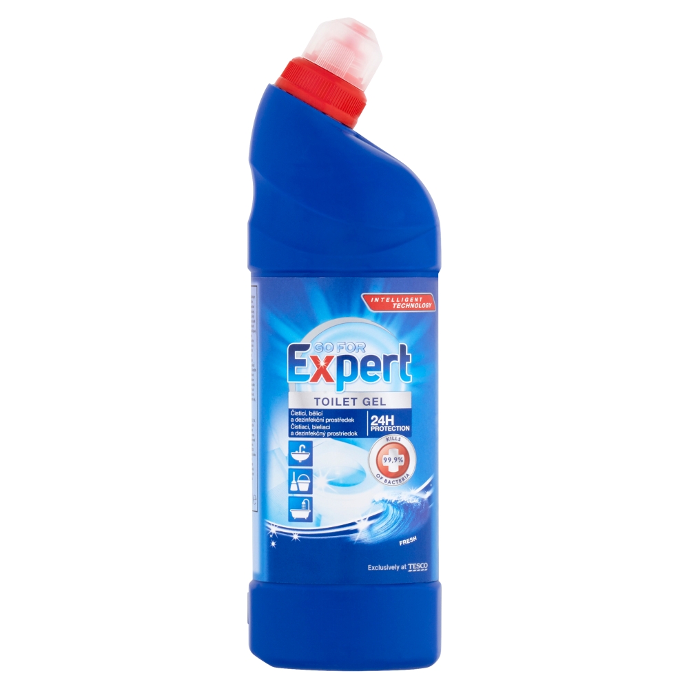 Go For Expert Toilet gel fresh 750 ml, 1,1 l