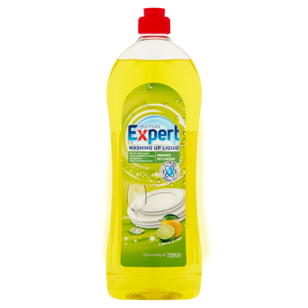Go For Expert Washing Up Liquid (active gel) - Lemon & Lime