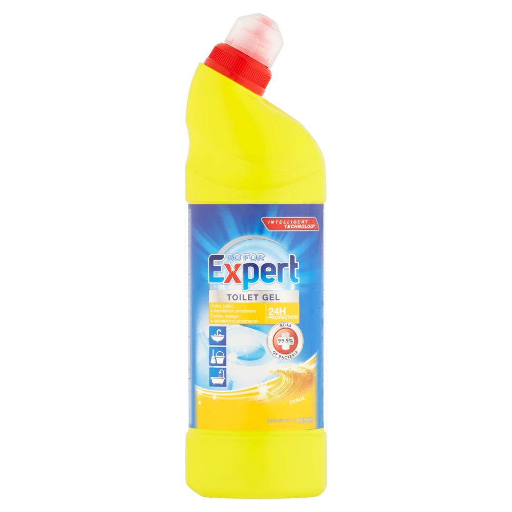Go For Expert Toilet  gel citrus 750 ml, 1,1 l
