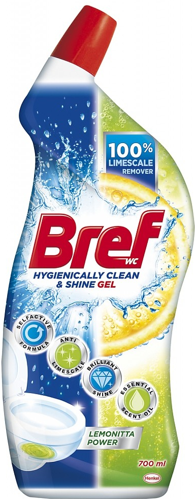 Bref Hygienic Cleanliness & Shine Gel Lemonitta Power