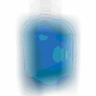 Kék keményfalú nagy bőrönd