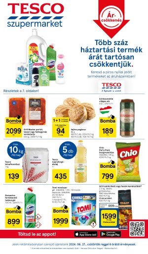 Tesco Katalógus - szupermarket - következő hét