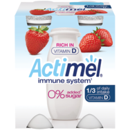 Danone Actimel hozzáadott cukor nélküli joghurtital multipack