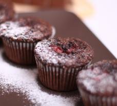 Kakaós muffin vanília aromával