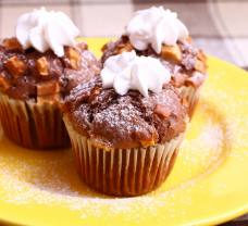Fahéjas-almás muffin
