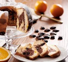 Illatos narancsos-csokoládés sütemény