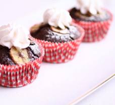 Csokis-banános muffin