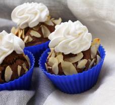 Kakaós-mandulás muffin