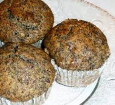 Körtés-mákos muffin