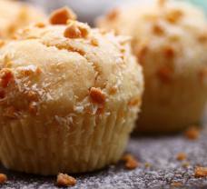 Kókuszos-mogyorós muffin