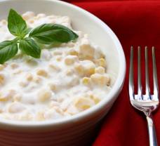 Joghurtos-majonézes kukorica