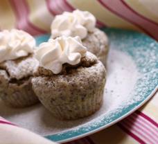 Mákos-tejfölös muffin