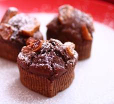 Datolyás muffin